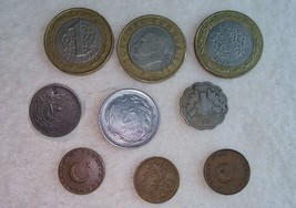 Rare Ottoman Empire &amp; Turkey Coin Collection 1909-2017 | 9 Coins | Colle... - $66.53 CAD