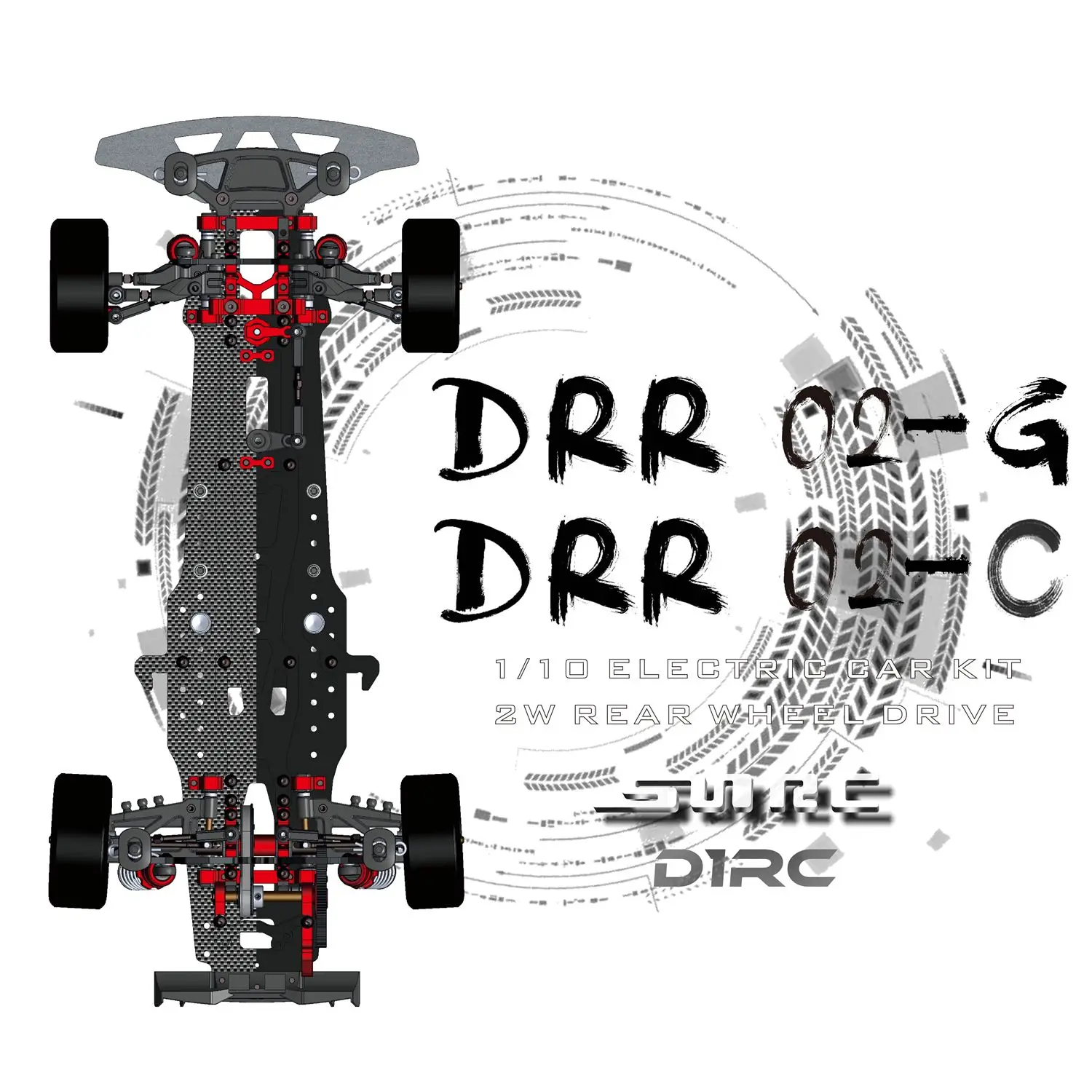 SN-RC DRR02 DRR02-C 1/10 1:10 Rc Car Rc Model 2WD Large Angle Steering - £151.94 GBP