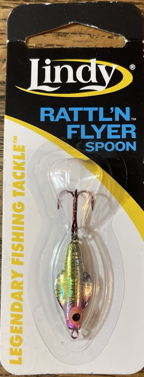 Lindy Rattl’n Flyer Spoon FJG25 Hook Size 1/8oz-Brand New-SHIPS N 24 HOURS