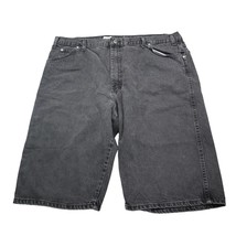 Dickies Shorts Mens 42 Black Gray Loose Fit Denim Workwear Outdoor Pocke... - $18.69