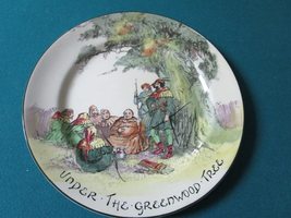 Compatible with Royal Doulton plate &quot;Under the Greenwood Tree&quot; pattern 10&quot; [46] - £49.32 GBP