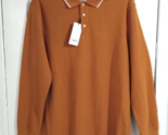 Men&#39;s Long Sleeve Polo Shirt - Goodfellow &amp; Co (Size S / 36-37) &quot;GOLD&quot; -... - £16.64 GBP