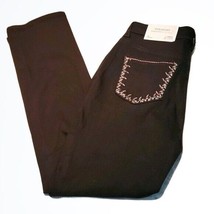 Christopher &amp; Banks Black Straight High Rise Relaxed Jeans New With Tags... - $29.00