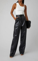 Genuine Lambskin Leather Handmade Stylish BLACK New Party Formal Women&#39;s... - £82.99 GBP