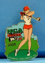 Hooters Restaurant Girl Nga Pro Golf Tour 2005 Pointe Orlando Florida Fl Pin - £11.86 GBP