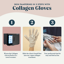 Voesh Argan Oil Collagen Gloves - (6 X 1 Pair) image 3