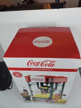 Coca Cola Countertop Kettle Popcorn Maker By Nostalgia Electrics - Nib - £73.53 GBP