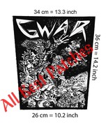GWAR death Big Back patch metal crossover Green Jelly Hagfish Rise Against - £19.75 GBP