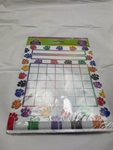 Teacher Created Resources Colorful Paw Prints Incentive Charts Pack of 36 - $5.45