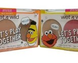 Wet n Wild Sesame Street Lets Play Together Complexion Trio Set Big Bird... - $17.49