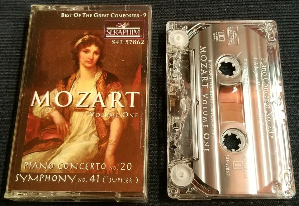 Best of the Great Composers - Mozart - Volume One - Music Cassette Tape - $4.94