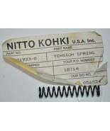 NOS Nitto Kohki Belton Pneumatic Belt Sander Tension Spring Part# TP01933-0 - €14,71 EUR