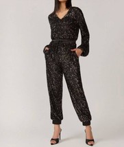 Aaron &amp; Amber Women&#39;s Sequin Jumpsuit Size L - $33.84 CAD