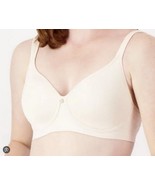 Breezies Floral Stripe Seamless Wirefree TShirt Bra ((Champagne, 36DD)) ... - $14.24