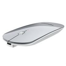 Bluetooth Mouse, Slim Mini Portable Flat Travel Wireless Mouse Rechargeable Quie - £39.95 GBP