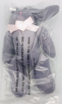 VTG Delton Gray Rabbit w/ Pink Bow Crafting Plush Doll  10&quot; Tall NEW NIP DS - £7.63 GBP