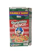 Christmas Crunch Cereal Box Cap’n Crunch Empty Family Size 20.5 Oz 2021 - €6,79 EUR