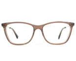 Longchamp Eyeglasses Frames LO2674 200 Clear Brown Gold Square Cat Eye 5... - £37.19 GBP