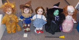 1990s Sky Kids Wizard Of Oz Set Of 5 Dolls Dorthy Wicked Witch Scarecrow etc - £100.45 GBP