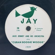 Jack Jenney And His Orchestra ‎– Stardust / Cuban Boogie Woogie Jay Reco... - $25.69
