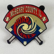 Little League Vintage McHenry County IL Hurricanes Baseball Pinback Butt... - $11.39