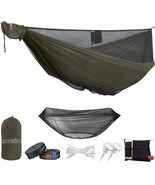 Onewind 11-Foot Camping Hammock With Mosquito Net Adjustable Ridgeline D... - $80.94