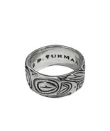 David Yurman Northwest Silver Band Ring - £239.09 GBP