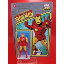 2021 Marvel Legends Retro “Iron Man” Kenner Hasbro Vintage Action Figure New - £14.38 GBP