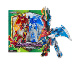 Super Q10 Dragonius Transforming Robot Toy - £94.09 GBP