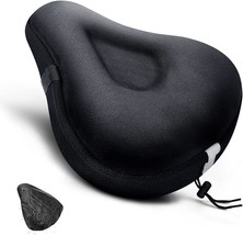 ANZOME Bike Seat Cushion, Wide Gel Bike Seat Cover &amp; Extra Soft Gel Bike Seat - £27.17 GBP