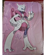 Pokemon Mewtwo Zip Closure Wrist Strap Holds 200-400 Cards With 50 Sleev... - $27.00