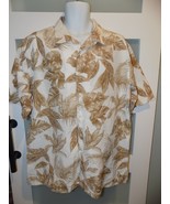 Daniel Cremieux Hawaiian Print Button Down SS Shirt Size L Men&#39;s - $17.80