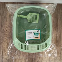 Arristone Durable and Practical Litter Tray for Pets - Green, Easy to Cl... - £14.20 GBP