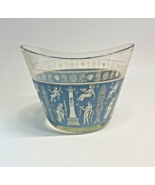 VTG Wedgwood Jeanette LG Serving Bowl Glass Hellenic Corinthian Greek Ic... - $94.62 CAD