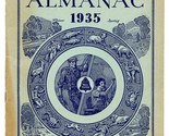 American Telephone &amp; Telegraph Almanac 1935 Printed for Bell System Subs... - $17.82