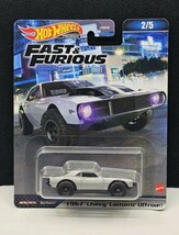 Hot Wheels Premium Fast &amp; Furious 2/5 1967 Chevy Camaro Offroad New - $273.47 MXN