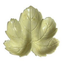 Vintage Leaf-shaped Ceramic Trinket Dish MCM Barware Ashtray Trinket Tra... - £10.99 GBP