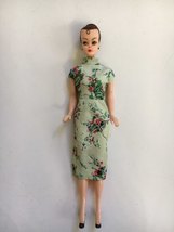 Vintage Hong Kong Bild Lilli Barbie Doll Clone 11 1/2 &quot; w Original Sheath Dress - £195.77 GBP