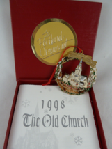 1998The Portland Ornament Christmas ornament The Old Church Numbered - £15.81 GBP