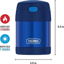 KIDS THERMOS 10 Ounce Stainless Steel Vacuum Insulated - £20.20 GBP