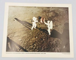 NASA Photograph Apollo 11 Moon Landing 14&quot; x 11&quot; 69-HC-685 Armstrong Aldrin  - £14.62 GBP