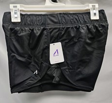 Women's Medium Alive Magnetics Athletic Running Shorts Black  image 3