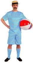 Forum Novelties Men&#39;s Roaring 20&#39;s Beachside Clyde Costume, Blue, Large - £101.01 GBP