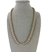 Vintage Marvella Necklace Faux Pearl Choker Style 19.5&quot; Classic Elegant ... - $24.75