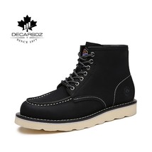 Man Boots Casual Boots Men Full grain leather Durable outsole Men&#39;s Boots Comfor - £77.41 GBP