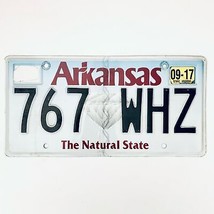 2017 United States Arkansas Natural State Passenger License Plate 767 WHZ - £13.22 GBP