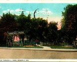 Tannehill Park Entrance Sign Moberly MO Missouri 1925 WB Postcard B2 - $2.92