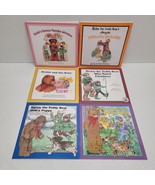 Lot of 6 RICHIE the TEDDY BEAR BOOKS Mickelson Valentine Halloween Chris... - $12.86