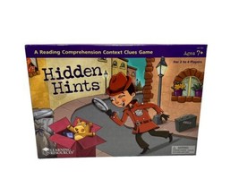 Hidden Hints Game Educational Learning Resources Ages 7+ Mint Condition - $14.31