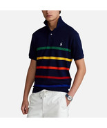 Polo Ralph Lauren Shirt Mesh 5 Color Striped Blue Classic Fit Preppy siz... - $74.64